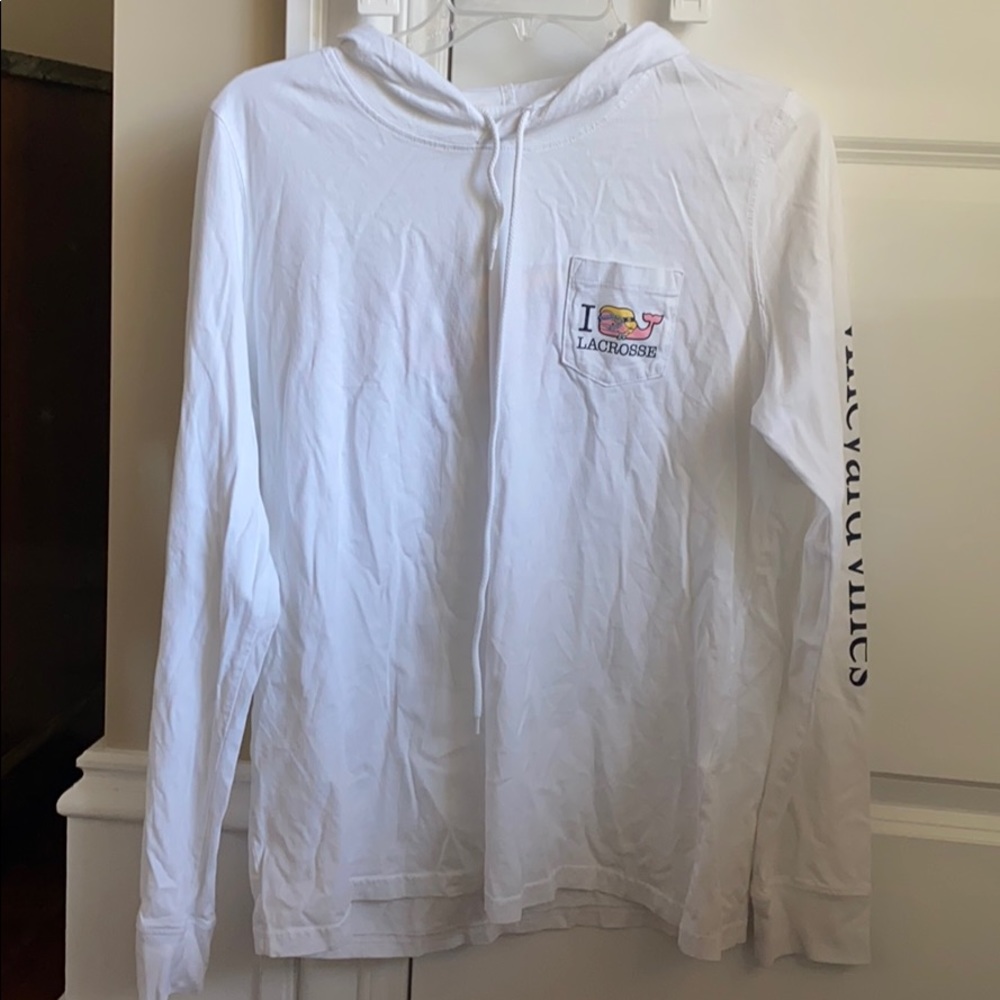 Girls Lacrosse hoodie by vineyard vines